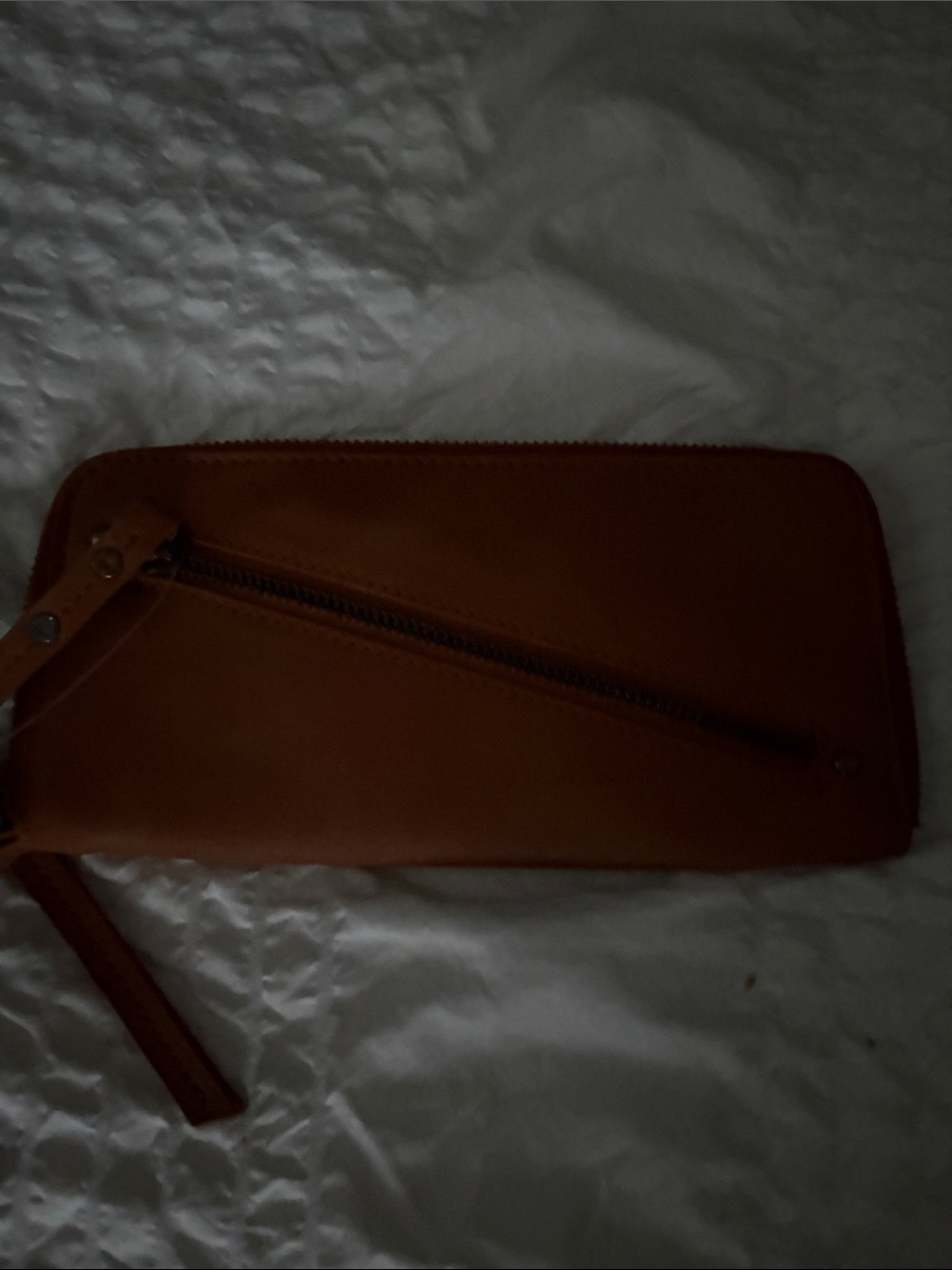 Free People Tan Leather Crossbody Shoulder Bag - Picture 7 of 8